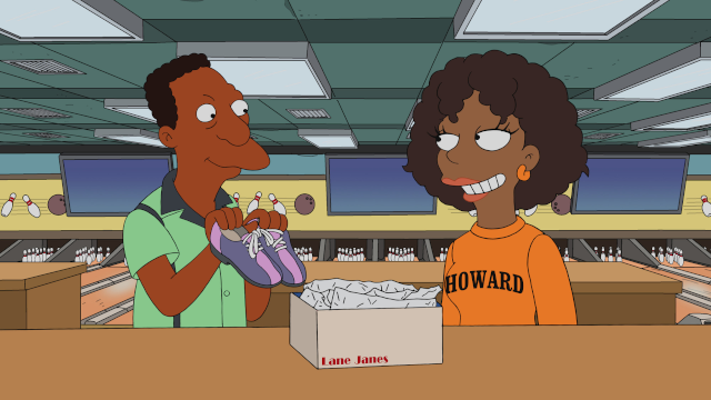 Click to watch 'Carl Carlson Rides Again...' (popup) The Simpsons
